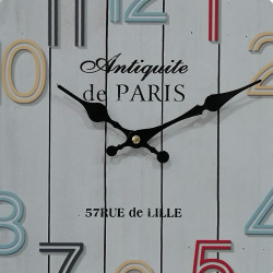 Horloge murale silencieuse Ø40cm
