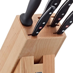 Set couteaux cuisine bloc 6 pièces