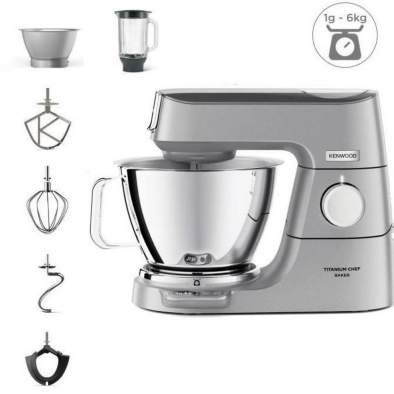 Robot pâtissier bol inox 5L 1000W